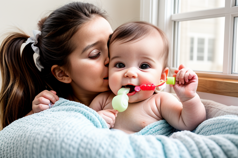 What is the ideal age to introduce a teething ring for your baby?