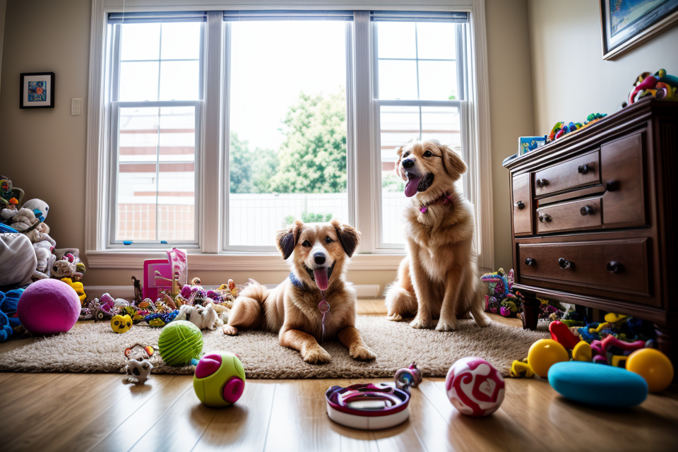 Is having too many toys harmful for dogs?